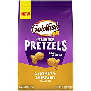 8-Oz Goldfish Seasoned Pretzels (Honey Mustard) $1.80 w/ S&S