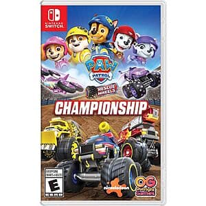PAW Patrol Rescue Wheels: Championship (Nintendo Switch) $14.30