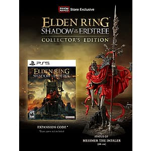Elden Ring Shadow of the Erdtree Expansion Collector’s Edition (PS5) $40 + $20 S/H (Base Game not included)