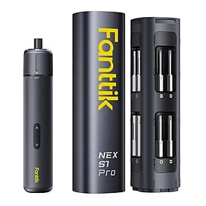 Fanttik S1 Pro Cordless Electric Screwdriver w/ 16 Bits $40 + Free S&H