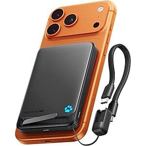 INIU 10000mAh Qi2 Certified 15W MagSafe Power Bank + 45W PD w/ USB-C Cable $18.35 + Free Shipping