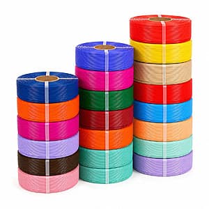 Creality PLA filament refill spools in various colors, 1kg each.