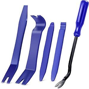 5-Pc GOOACC Nylon Auto Trim Removal Tool Kit $5.55
