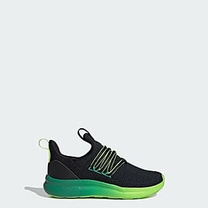 adidas Kids' Lite Racer Adapt 7.0 Shoes (Core Black/Semi Court Green) $19.20 + Free Shipping