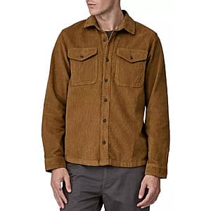 Patagonia Men's Corduroy Shirt (Seabird Grey or Corriander Brown) $45.90 + Free S&H on $49+