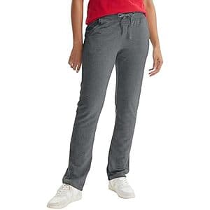Hanes Women's French Terry Pants w/ Pockets (3 colors) from $7.65