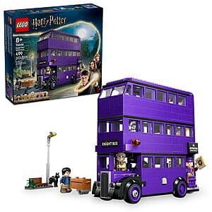 499-Piece LEGO Harry Potter Knight Bus Adventure Toy Building Set $35 + Free Store Pickup & More