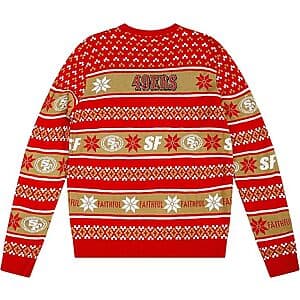 FOCO NFL Team Big Logo Ugly Sweater (Various Sizes & Team) from $25.20