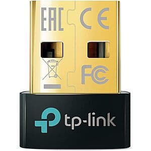 TP-Link USB Bluetooth 5.4 Adapter Dongle V3 for PC (UB500) $10