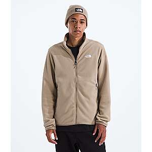 The North Face Men’s Glacier Full-Zip Fleece Jacket (Mushroom Grey) $36 + Free Shipping