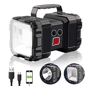 AlpsWolf Rechargeable 1200LM Spotlight Flashlight $11.40