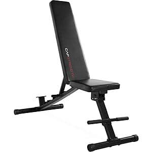 CAP Barbell Multi-Purpose Adjustable Utility Strength Training Weight Bench $51.50 + Free Shipping