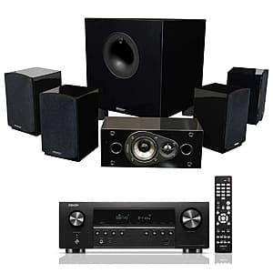 Energy Take Classic 5.1ch System + Denon AVR-S670H A/V Receiver $599 + Free S&H
