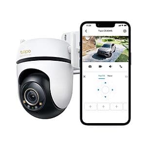 Tapo 3K 5MP Outdoor Pan/Tilt Security Wi-Fi Camera w/ 360° View & Motion Tracking $56 + Free S&H