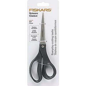 8" Fiskars Everyday Scissors $4