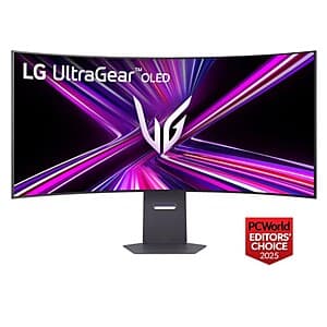 LG Partner Store: 45” LG UltraGear 5120x2160 165Hz OLED Curved Monitor $1215 + Free Shipping