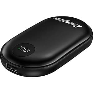 Energizer 5,000mAh 10W 2-in-1 Rechargeable Hand Warmer (Black) $10 + Free Shipping