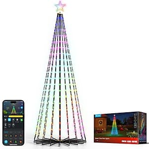 Prime Members: 7.5' Govee RGBIC Christmas Cone Tree Smart Lights w/ 370 LEDs $150 + Free S&H