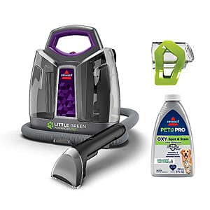 BISSELL Little Green ProHeat Advanced Pet Portable Deep Cleaning Machine $68 + Free Shipping