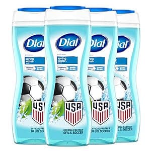 4-Pack 16-Oz Dial Body Wash (Spring Water) $3.05 w/ S&S