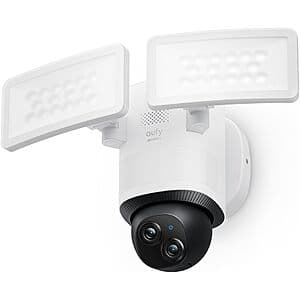 Prime Members: eufy E340 Wired Outdoor Dual-Cam Security Floodlight Camera (White) $142.50 + Free Shipping
