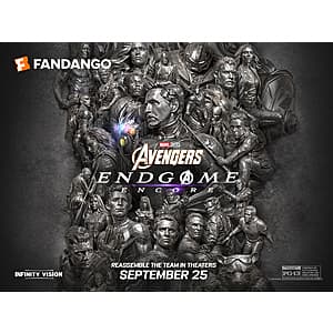 Disney+ Members: Avengers Endgame: Encore (2026) Fandango Movie Ticket Offer $10 Off