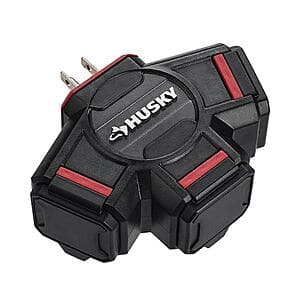 Husky Power Hub Extension Cord Adapter: 5-Outlet $10, 3-Outlet $6 + Free Shipping