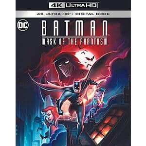 Batman: Mask of the Phantasm (4K Ultra HD + Digital) $14.65