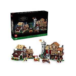 LEGO: 3304-Pc Medieval Town Square + 167-Pc Celebration Series Luminous Ghost $184 + Free Shipping
