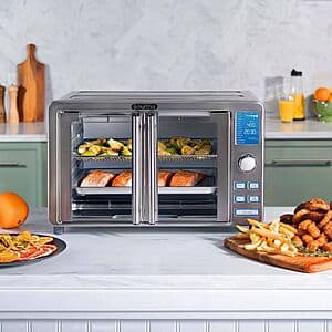 Gourmia 1700W Fry Force Digital Air Fryer Oven w/ 14 One-Touch Cooking Functions $100 + Free S&H