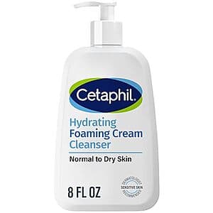 8-oz Cetaphil Cream to Foam Hydrating Facial Cleanser $5.70 w/ S&S