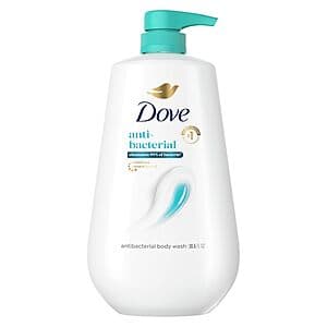 30.6-Oz Dove Body Wash (Anti-Bacterial or Deep Moisture) 3 for $18.70 w/ S&S