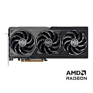 ASRock Radeon RX 9070 GRE Steel Legend Dark 16GB Graphics Card $480 + Free Pickup