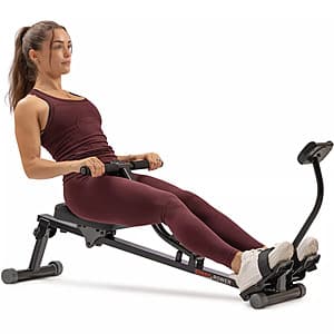 Sunny Health Smart Adjustable Rower $50.95 + Free Shipping