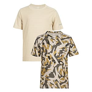 2-Pack Athletic Works Boy's Active Short Sleeve T-shirts (Various Colors) from $4.50