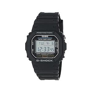 Casio Men's Classic G-Shock Quartz Watch w/ Resin Strap $28.30 + Free Shipping w/ Prime