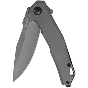 3.26" Kershaw Helitack Frame Lock Assisted Pocket Knife (Matte Gray) $35