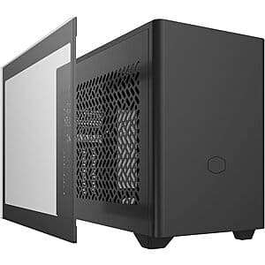 Cooler Master NR200P V2 Tempered Glass/Vented Steel Mini-ITX PC Case (Black) $79 + Free Shipping