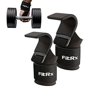 FitRx GripPro Weight Lifting Wrist Straps (Pair; Black) $15.35 or Less + Free Pickup