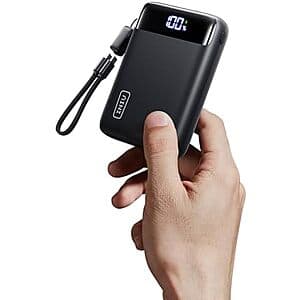 INIU 22.5W 20000mAh P512 USB-C Fast Charging Power Bank Portable Charger $16.20