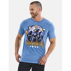 Fantastic Four Men's Graphic T-Shirt $4.80