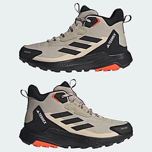 adidas Men's Terrex Anylander Mid Rain.Rdy Hiking Shoes (Cardboard/Black) $53 + Free Shipping