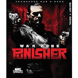 Punisher: War Zone (Blu-ray + Digital) $6