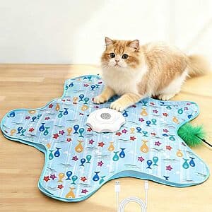 AQPU Rechargeable Touch-Activated Interactive Cat Toy $4