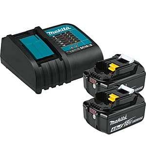 Makita 18V LXT Battery Kit w/ 2x 4Ah Batteries & Charger $99 + Free S&H