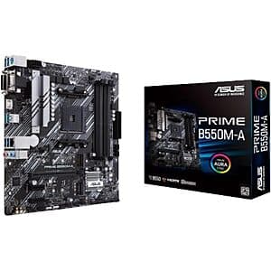 ASUS PRIME B550M-A WIFI II Micro-ATX DDR4 Motherboard $80 + Free Shipping