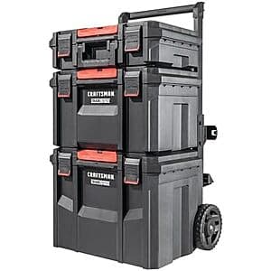 CRAFTSMAN TRADESTACK 22" Rolling Tower Storage + 10% Back w/ Prime Card $126.65 + Free Shipping