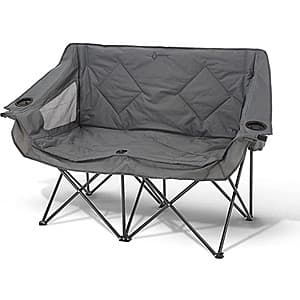 Arrowhead Outdoor Portable Folding Double Camping Loveseat Chair (3 Colors) $37 + Free S&H w/ Prime