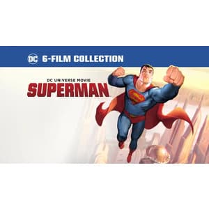 DC Universe 6-Film Superman Original Animated Collection (Digital 4K Films) $10