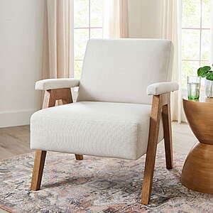 Better Homes & Gardens Ezra Accent Chair (Cream) $94.50 + Free Shipping